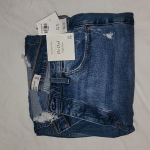Abercrombie & Fitch High Rise Dad Jean
